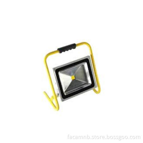 IP65 Portable LED Rechargeable Floodlight , Ra75 20 Watt Wa